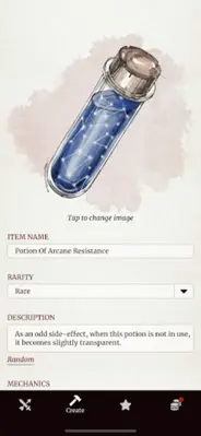 Magwa's Magic Item Compendium android App screenshot 9